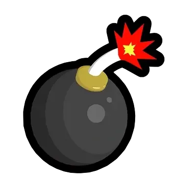 50/50 bomb powerup icon