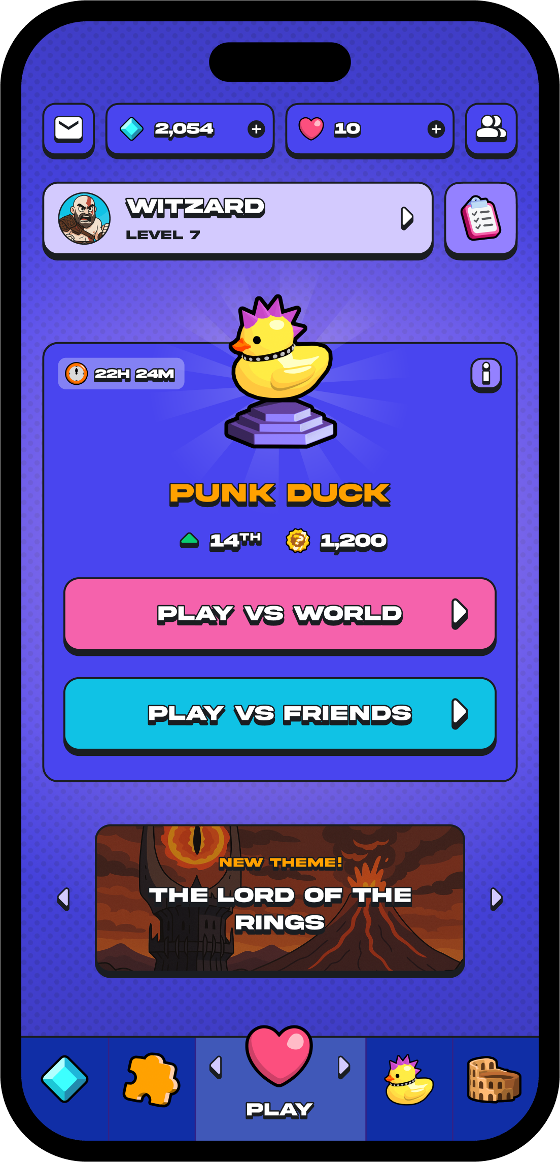 app image showing the game
